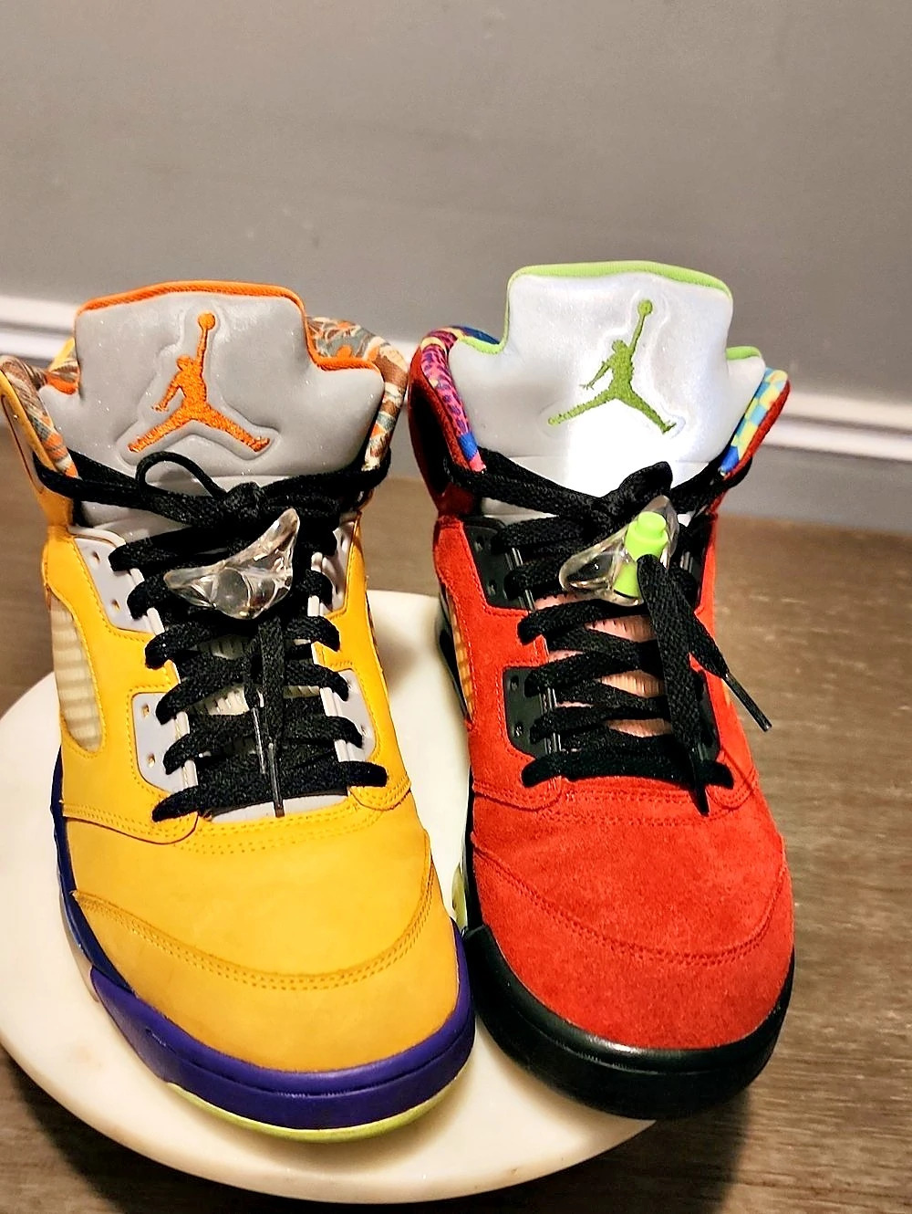 Jordan Spiz'ike Yellow & Red Sneakers